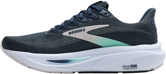 Кроссовки женские Brooks Ghost 17 Spellbound/Yucca/Pink - Фото 4 большая