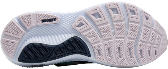 Кроссовки женские Brooks Ghost 17 Spellbound/Yucca/Pink - Фото 6 большая