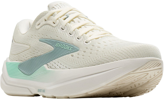 Кроссовки женские Brooks Ghost Max 3 Coconut/Yucca/Gray Mist - Фото 2 большая