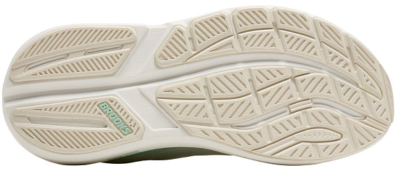 Кроссовки женские Brooks Ghost Max 3 Coconut/Yucca/Gray Mist - Фото 6 большая