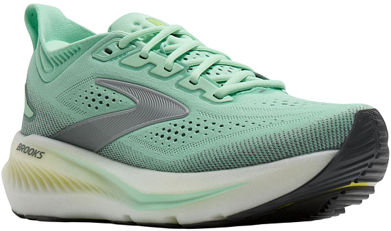 Кроссовки женские Brooks Glycerin 23 Yucca/Nightlife/White - Фото 2 большая