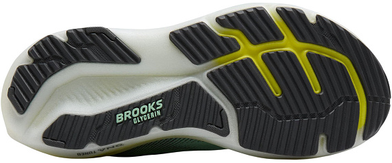 Кроссовки женские Brooks Glycerin 23 Yucca/Nightlife/White - Фото 6 большая