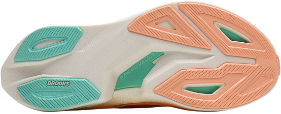 Кроссовки женские Brooks Hyperion Max 3 Coral/Yucca/Coconut - Фото 6 большая