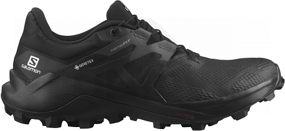 Кроссовки женские Salomon Wildcross 2 Gtx Black/Black/ - Фото 2 большая