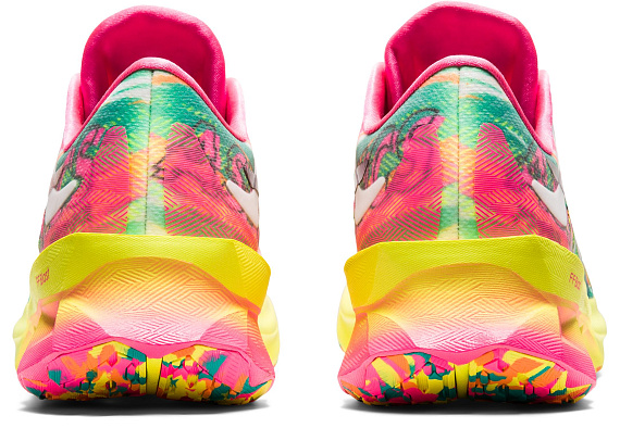 Кроссовки женские ASICS Novablast Hot Pink/Sour Yuzu - Фото 6 большая