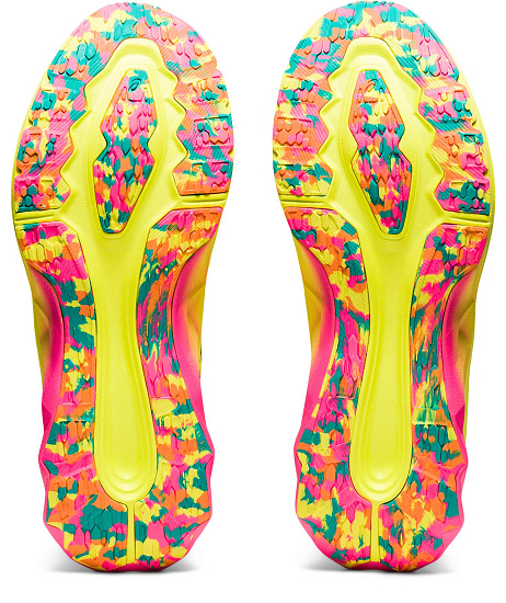 Кроссовки женские ASICS Novablast Hot Pink/Sour Yuzu - Фото 7 большая