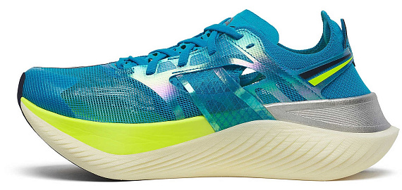Кроссовки женские Saucony Endorphin Elite Viziblue/Citron - Фото 2 большая