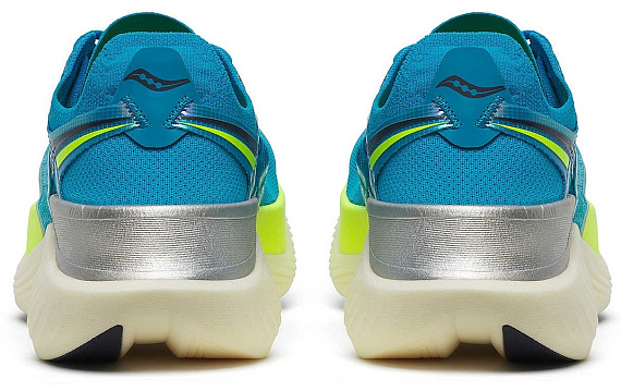 Кроссовки женские Saucony Endorphin Elite Viziblue/Citron - Фото 6 большая