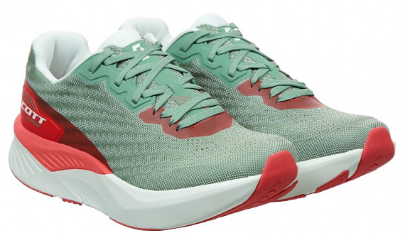Кроссовки женские Scott Pursuit Frost Green/Coral Pink - Фото 4 большая