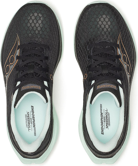 Кроссовки женские Saucony Endorphin Speed 5 Black/Calm - Фото 3 большая