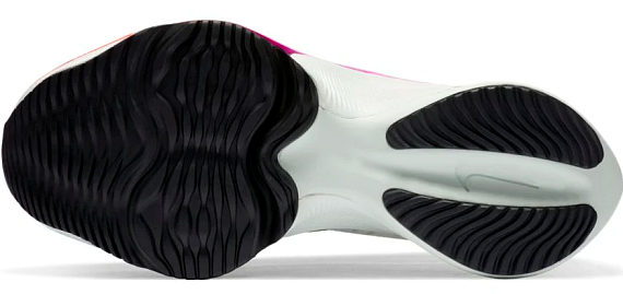 Кроссовки женские Nike Air Zoom Tempo Next% White/Black/Hyper Violet - Фото 2 большая