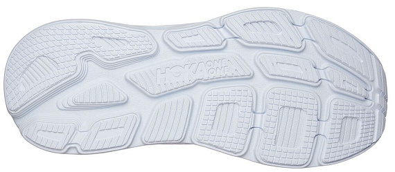 Кроссовки женские Hoka Bondi 7 White/White - Фото 6 большая