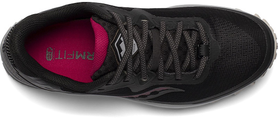 Кроссовки женские Saucony Peregrine 11 Gtx Black/Cherry - Фото 3 большая