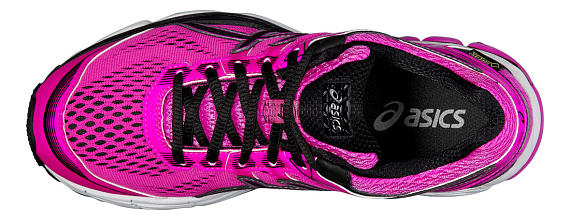 Кроссовки женские ASICS GT-1000 4 G-TX ярко-розовый/ черный оникс/ ярко-розовый - Фото 5 большая