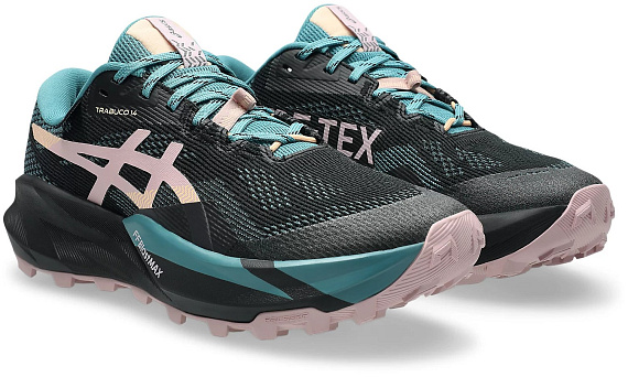 Кроссовки женские ASICS Trabuco 14 Gtx Black/Morganite - Фото 2 большая