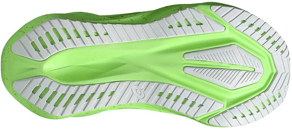 Кроссовки женские ASICS Novablast 5 Vital Green/Black - Фото 7 большая