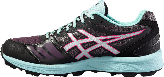 Кроссовки женские ASICS GEL-FujiSetsu 2 GTX Фиолет./Серебр./Черный - Фото 2 большая