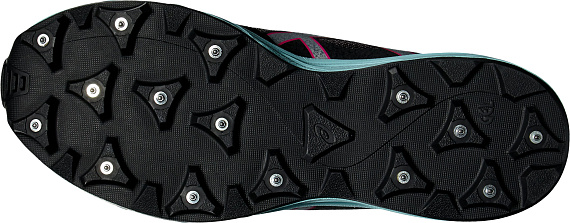 Кроссовки женские ASICS GEL-FujiSetsu 2 GTX Фиолет./Серебр./Черный - Фото 3 большая