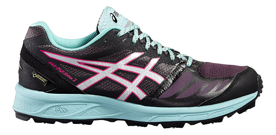 Кроссовки женские ASICS GEL-FujiSetsu 2 GTX Фиолет./Серебр./Черный - Фото 6 большая
