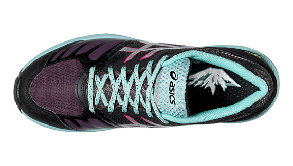 Кроссовки женские ASICS GEL-FujiSetsu 2 GTX Фиолет./Серебр./Черный - Фото 8 большая
