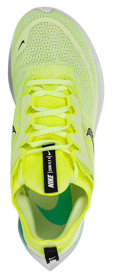 Кроссовки женские Nike Zoom Fly 4 Barely Volt/Dynamic Turquoise - Фото 2 большая