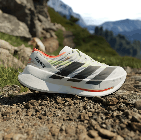 Кроссовки женские Adidas Terrex Agravic Speed Ultra 2 Ftwwht/Cblack/Refsil - Фото 2 большая