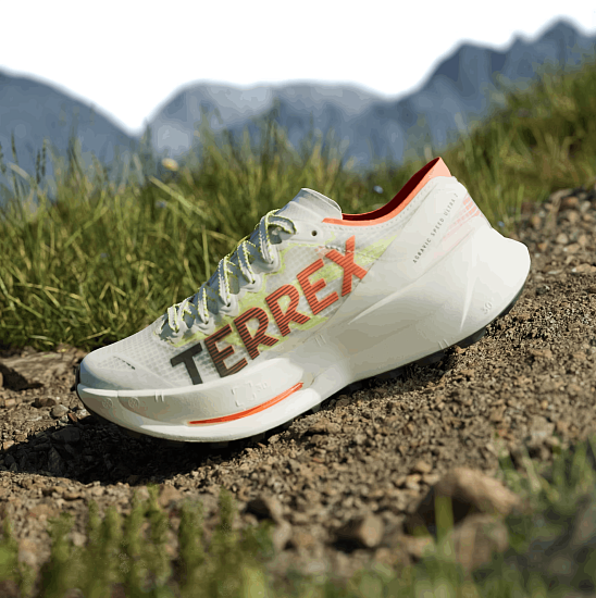Кроссовки женские Adidas Terrex Agravic Speed Ultra 2 Ftwwht/Cblack/Refsil - Фото 5 большая
