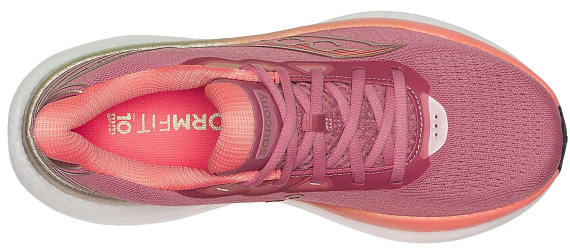 Кроссовки женские Saucony Triumph 23 Mauve/Black - Фото 4 большая