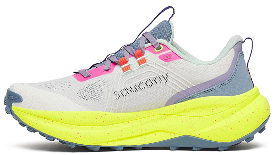 Кроссовки женские Saucony Xodus Ultra 4 White/Citron - Фото 4 большая