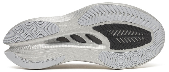 Кроссовки женские Saucony Endorphin Pro 5 White/Black - Фото 6 большая