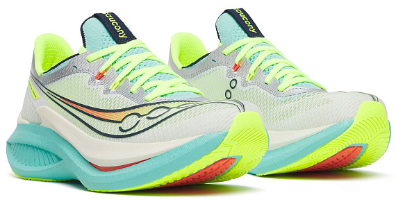 Кроссовки женские Saucony Endorphin Pro 5 White/Splash - Фото 3 большая