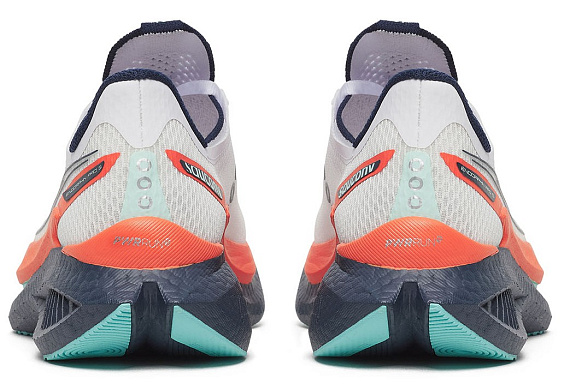 Кроссовки женские Saucony Endorphin Pro 5 White/Navy - Фото 4 большая