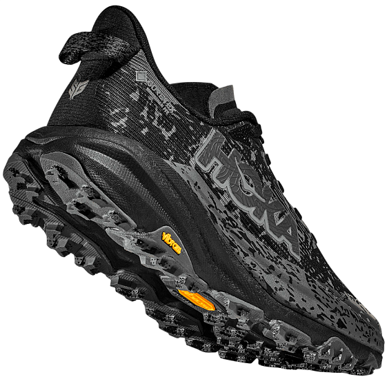 Кроссовки женские Hoka Speedgoat 6 Gtx Чёрный - Фото 3 большая