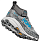 Кроссовки женские Hoka Speedgoat 6 Mid Gtx Серый/Белый/Голубой - Фото 7 малая