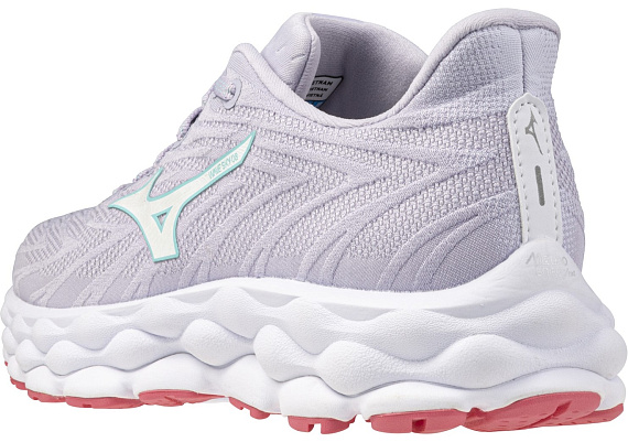Кроссовки женские Mizuno Wave Sky 8 Thistle/White/Camellia Rose - Фото 6 большая