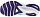 Кроссовки женские Mizuno Wave Serene Thistle/Ceramic/Violet Indigo - Фото 2 малая