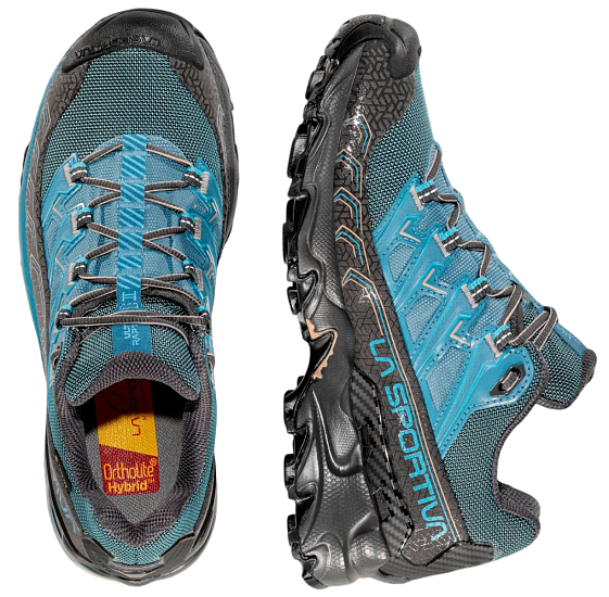 Кроссовки женские La Sportiva Ultra Raptor II Gtx Topaz/Carbon - Фото 4 большая