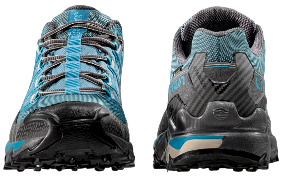 Кроссовки женские La Sportiva Ultra Raptor II Gtx Topaz/Carbon - Фото 6 большая
