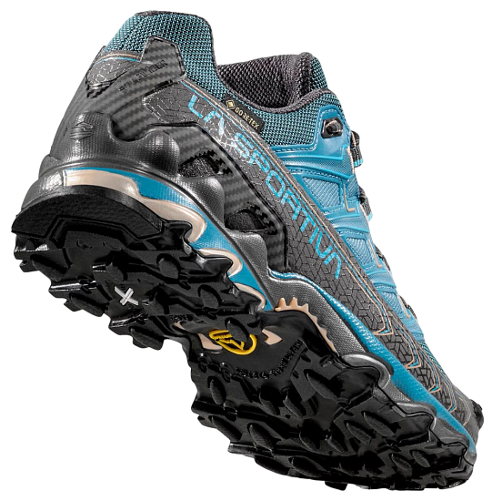 Кроссовки женские La Sportiva Ultra Raptor II Gtx Topaz/Carbon - Фото 7 большая