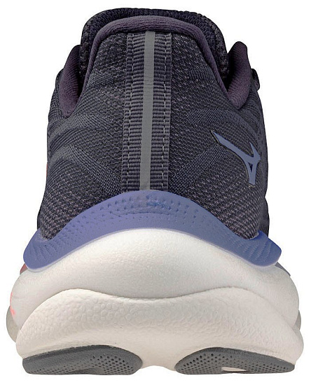 Кроссовки женские Mizuno Wave Sky 9 Odyssey Gray/Striking Coral/Ir - Фото 2 большая