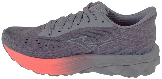 Кроссовки женские Mizuno Wave Skyrise 6 Blue Granite/Icelandic Blue/St - Фото 2 большая