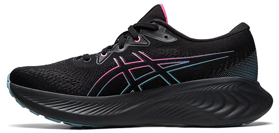 Кроссовки женские ASICS Gel-Cumulus 25 Gtx Black/Hot Pink - Фото 4 большая