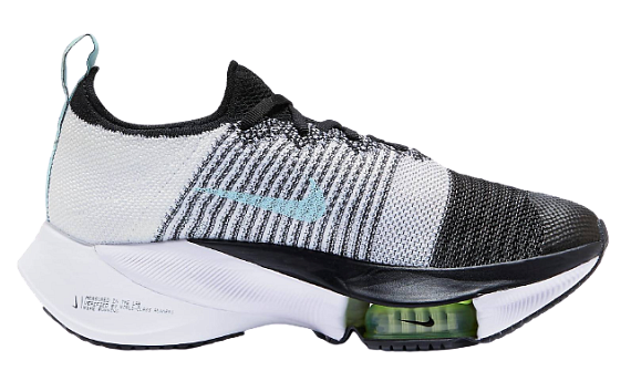 Кроссовки женские Nike Air Zoom Tempo Next% Black/White - Фото 7 большая