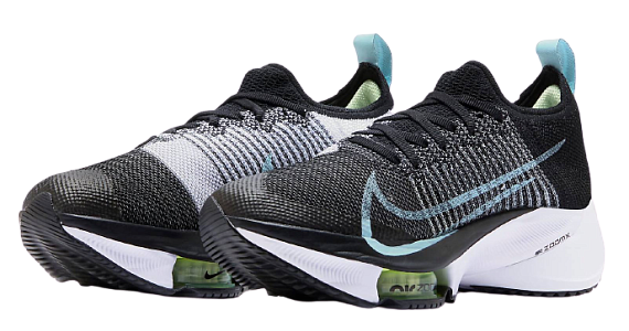 Кроссовки женские Nike Air Zoom Tempo Next% Black/White - Фото 8 большая
