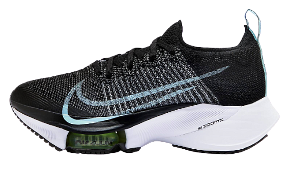 Кроссовки женские Nike Air Zoom Tempo Next% Black/White - Фото 9 большая