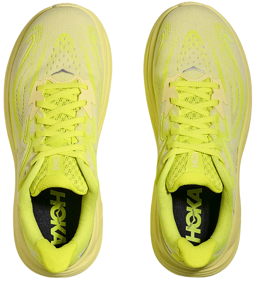Кроссовки женские Hoka Clifton 10 Neon Hoka Citrus/Sunlight - Фото 2 большая