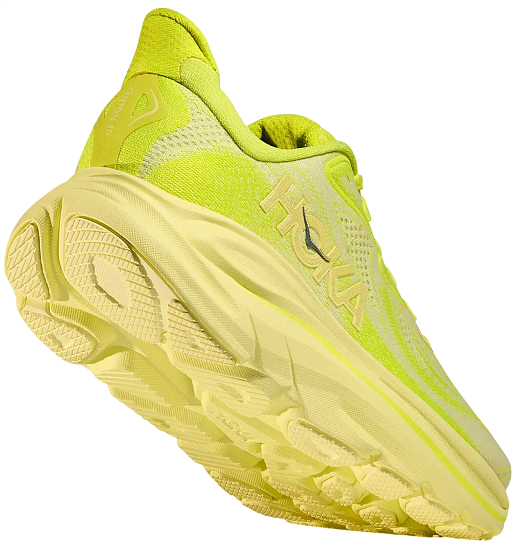 Кроссовки женские Hoka Clifton 10 Neon Hoka Citrus/Sunlight - Фото 4 большая