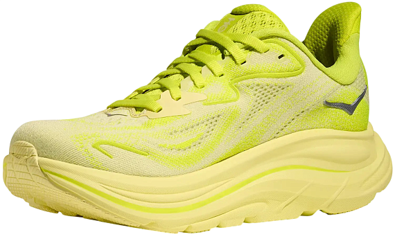Кроссовки женские Hoka Clifton 10 Neon Hoka Citrus/Sunlight - Фото 3 большая
