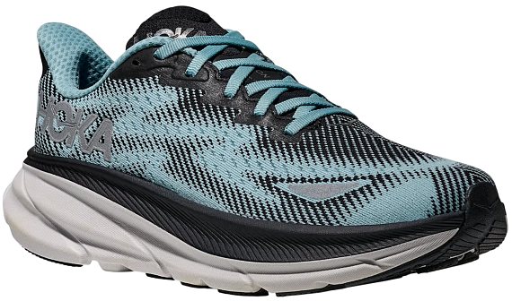Кроссовки женские Hoka Clifton 9 Gtx Black/Raindrop - Фото 6 большая
