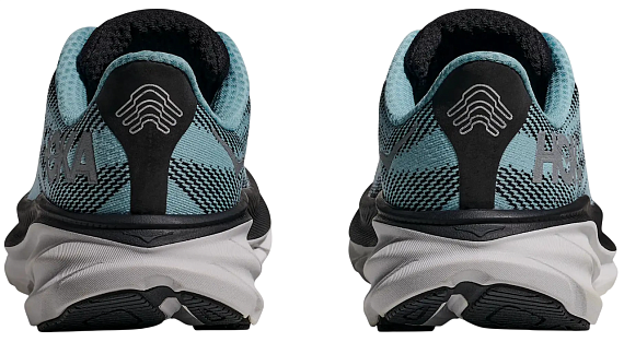 Кроссовки женские Hoka Clifton 9 Gtx Black/Raindrop - Фото 5 большая